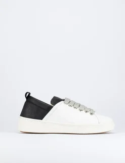 Sneakers pelle bianco