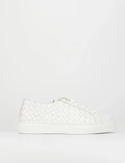 Sneakers pelle bianco