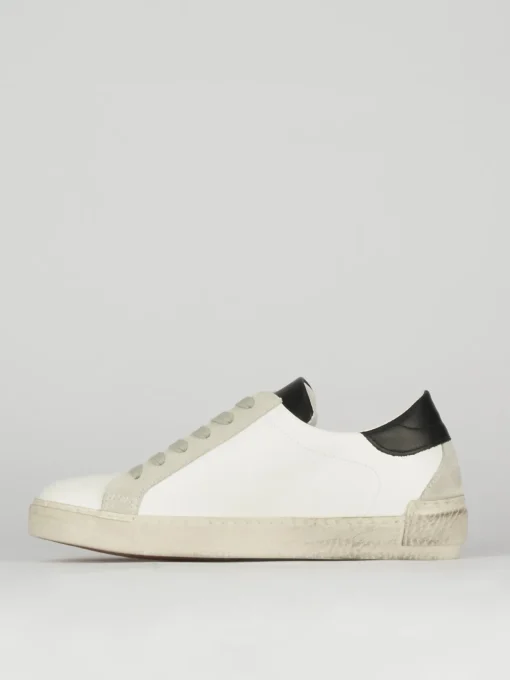 Sneakers pelle bianco