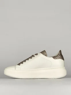 Sneakers pelle bianco