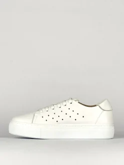 Sneakers pelle bianco