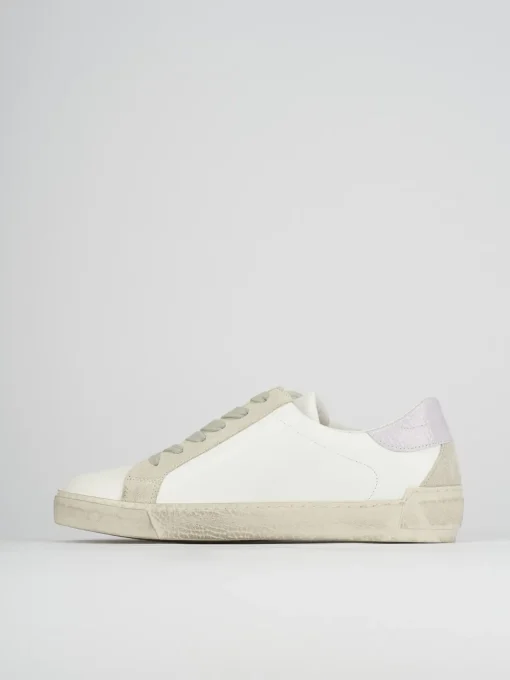 Sneakers pelle bianco