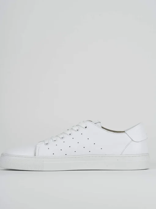 Sneakers pelle bianco