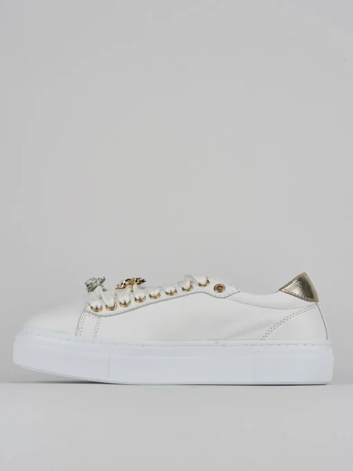 Sneakers pelle bianco