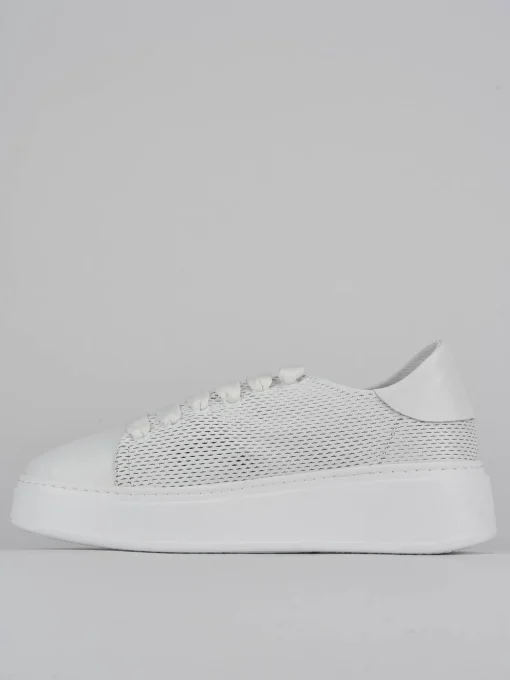 Sneakers pelle bianco