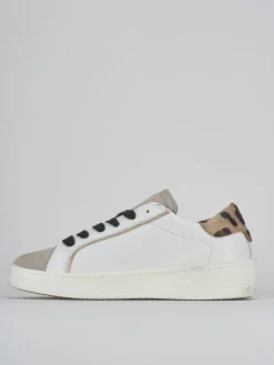 Sneakers pelle bianco