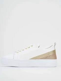 Sneakers pelle bianco