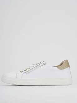 Sneakers pelle bianco