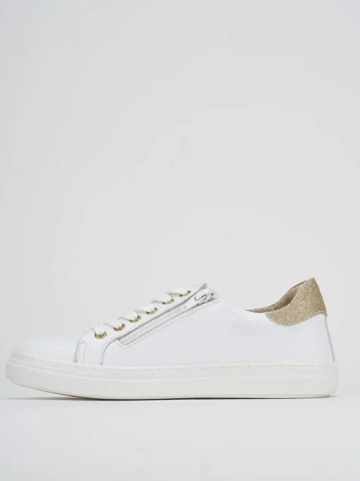 Sneakers pelle bianco