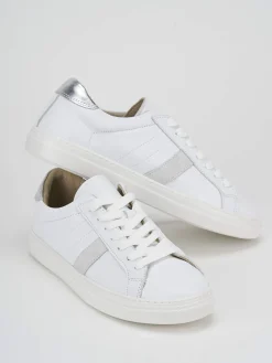 Sneakers pelle bianco