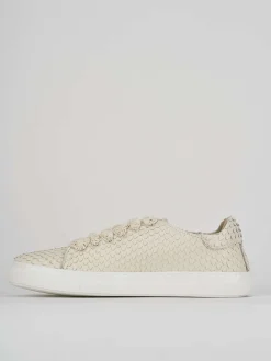 Sneakers pelle bianco