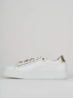 Sneakers pelle bianco