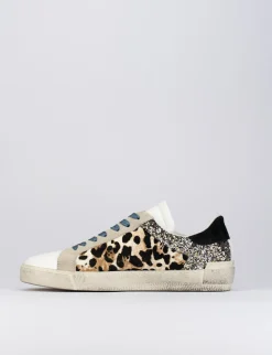 Sneakers pelle bianco