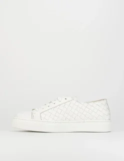Sneakers pelle bianco