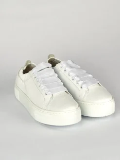 Sneakers pelle bianco