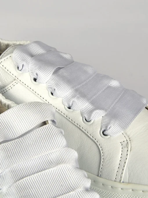 Sneakers pelle bianco