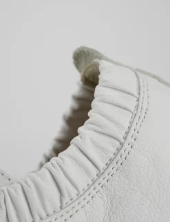 Sneakers pelle bianco