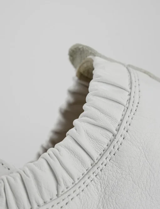 Sneakers pelle bianco