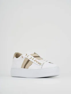 Sneakers pelle bianco