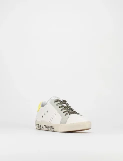 Sneakers pelle bianco