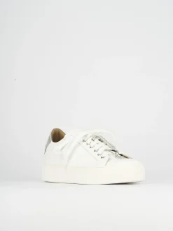 Sneakers pelle bianco