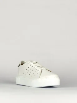 Sneakers pelle bianco