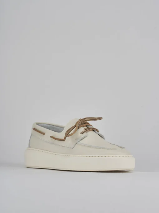 Sneakers pelle bianco