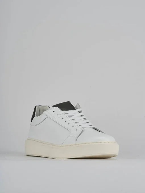 Sneakers pelle bianco