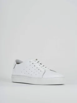 Sneakers pelle bianco