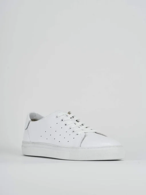 Sneakers pelle bianco