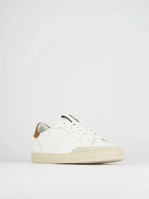 Sneakers pelle bianco
