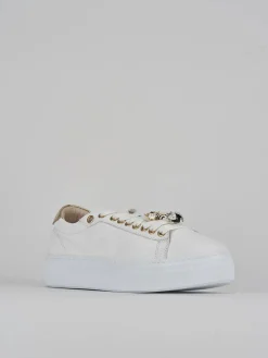 Sneakers pelle bianco