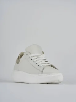 Sneakers pelle bianco