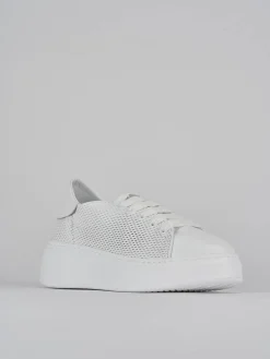 Sneakers pelle bianco
