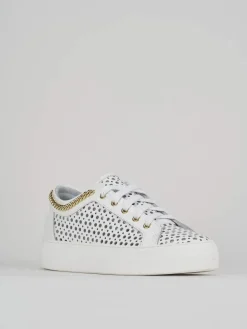 Sneakers pelle bianco