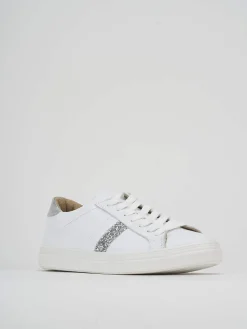 Sneakers pelle bianco