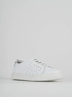 Sneakers pelle bianco