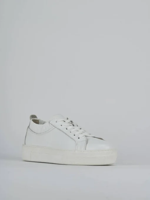 Sneakers pelle bianco