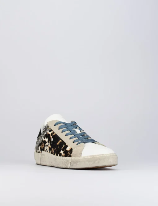 Sneakers pelle bianco