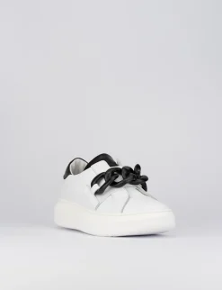 Sneakers pelle bianco