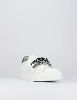 Sneakers pelle bianco