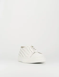 Sneakers pelle bianco