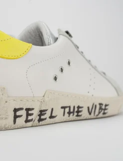 Sneakers pelle bianco