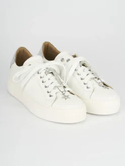 Sneakers pelle bianco
