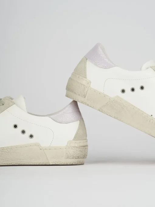 Sneakers pelle bianco