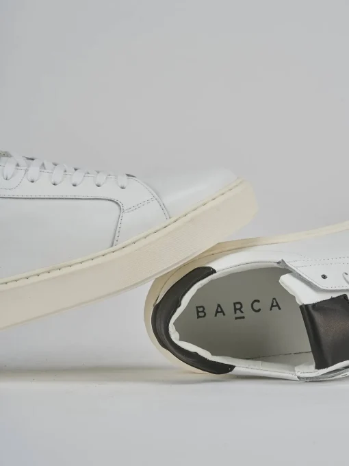 Sneakers pelle bianco