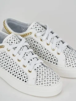 Sneakers pelle bianco
