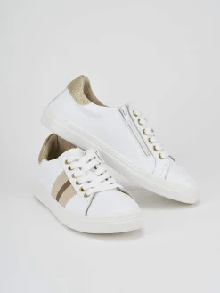 Sneakers pelle bianco