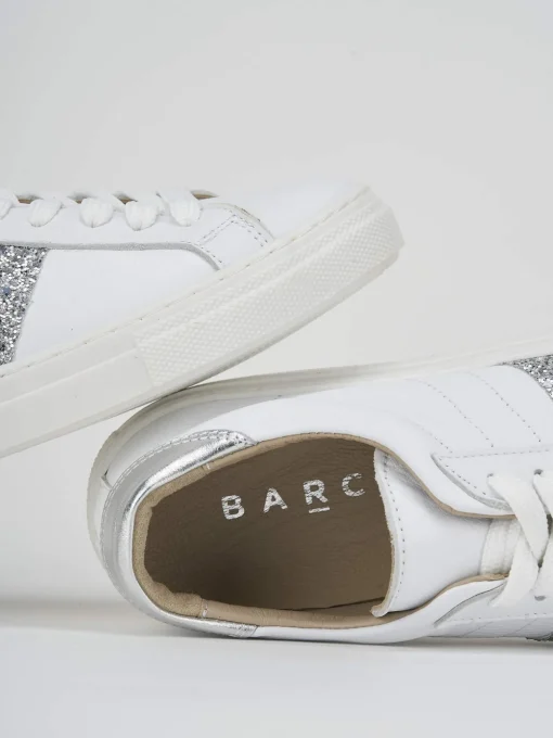 Sneakers pelle bianco