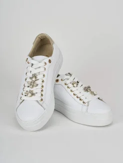 Sneakers pelle bianco